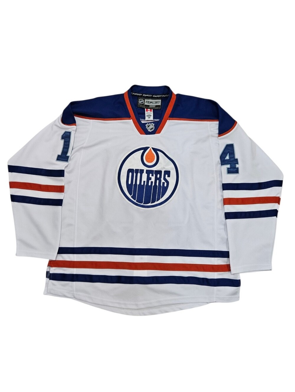 Edmonton Oilers Jordan Eberle #14 Reebok CCM NHL Jersey Size 54 US XL